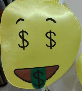 Emoticono Dinero Whatsapp Disfraz