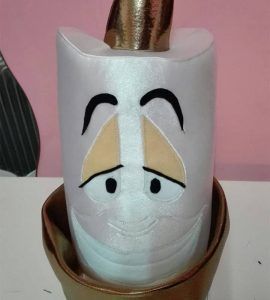 Lumiere La Bella y la Bestia Disfraz